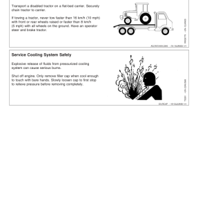John Deere 7710, 7810 Tractors (Includes OM Supplement AR224314) Operator's Manual (OMAR206906) - Image 2
