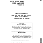 John Deere 9230, 9330, 9430, 9530 & 9630 Tractors Operator's Manual (OMAR283034) - Image 1