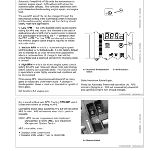 John Deere 8230T, 8330T, 8430T Tractors (905000-) Operator's Manual (OMAR287625) - Image 3