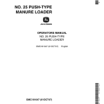 John Deere 25 Push-Type Manure Loader Operator's Manual (OMC181047) - Image 1