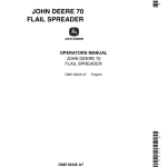 John Deere 70 Flail Spreader Operator's Manual (OMC18345) - Image 1