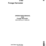 John Deere 3765 Forage Harvesters Operator's Manual (OMCC27802) - Image 1