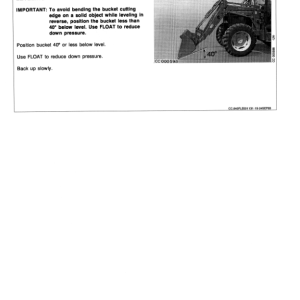 John Deere 540A, 640A & 740A Loaders Operator's Manual (OMCC39604) - Image 2