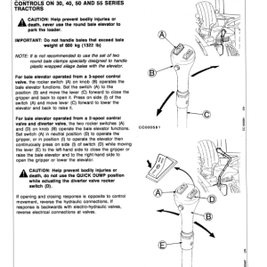 John Deere 540A, 640A & 740A Loaders Operator's Manual (OMCC39604) - Image 3