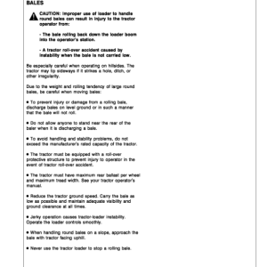 John Deere 570, 580 & 590 Round Balers Operator's Manual (OMCC41367) - Image 3