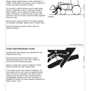 John Deere 540A, 640A, 740A Loaders Operator's Manual (OMCC42119) - Image 2