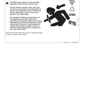 John Deere 551, 631, 651, 661 & 731 Front Loaders Operator's Manual (OMCC48964) - Image 3