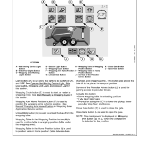 John Deere C441R Wrapping Baler Operator's Manual (OMCC60873) - Image 4