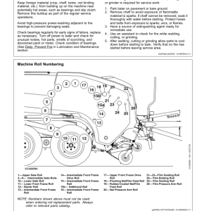 John Deere C441R Wrapping Baler (239900-) (European Edition) Operator's Manual (OMCC61670) - Image 4