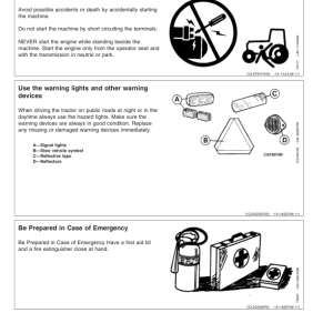 John Deere 6405, 6605 Tractors Operator's Manual (OMCQ52034) - Image 3