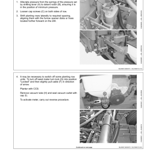 John Deere 2109, 2111, 2113, 2115, 2117, 2122, 2126, 2130, 2134 VACUMETER, Radial Seed Meter, Radial Bean Meter Planters (000001-099999) Operator's Manual (OMCQ61756) - Image 2