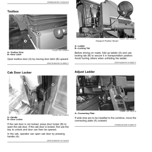 John Deere C120 (4LZ-9) Full-Feeder Combine Operator's Manual (OMDX14727) - Image 3