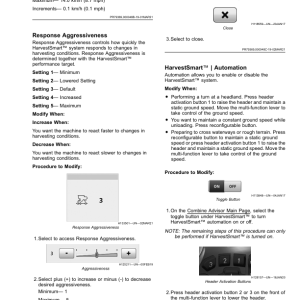 John Deere S760, S770, S780, S785, S790, HillMasterCombines (New Zealand/Australian) Operator's Manual (OMDXE10851) - Image 3