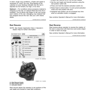 John Deere HD35R, HD40R, HD45R, HD50R Hinged Drapers (820001-) (Export Edition) Operator's Manual (OMDXE10984) - Image 3