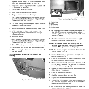 John Deere RD30F, RD35F, RD40F, RD45F Flexible Drapers (825001-830000) (North American) Operator's Manual (OMDXE11942) - Image 3