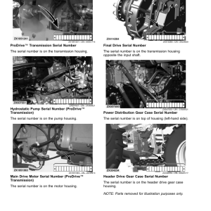 John Deere 9500, 9600, 9700 Self-Propelled Forage Harvesters (623000-) (European Edition) Operator's Manual (OMDXE12254) - Image 3