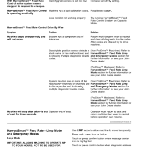 John Deere T670, HillMaster Combines (135000-) (North American) Operator's Manual (OMDXE12331) - Image 3