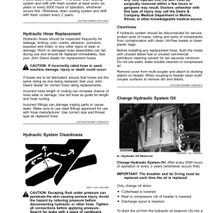 John Deere 9500, 9600, 9700 Self-Propelled Forage Harvesters (623000-) (European/Export Edition) Operator's Manual (OMDXE12756) - Image 3