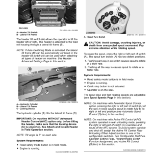 John Deere 9500, 9600, 9700 Self-Propelled Forage Harvesters (623000-) (North American) Operator's Manual (OMDXE12760) - Image 4