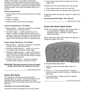 John Deere RD30F, RD35F, RD40F, RD45F Flexible Drapers (830001-) (Export Edition) Operator's Manual (OMDXE13035) - Image 3