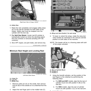 John Deere HD35 - HD50 F, R Hinged Drapers, HD35X - HD45X Extended Hinged Drapers (Export Edition) (830001-) Operator's Manual (OMDXE13223) - Image 3