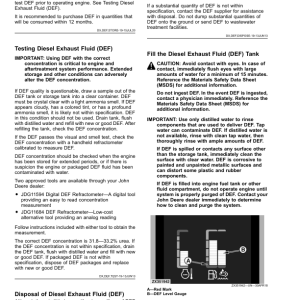 John Deere 8100, 8200, 8300, 8400, 8500, 8600 Self-PropelledForage Harvesters Operator's Manual (OMDXE13490) - Image 4