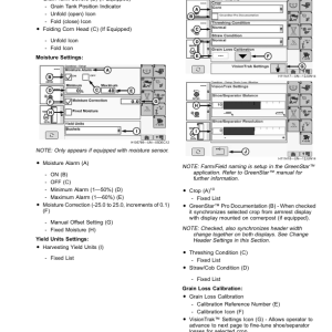 John Deere W540, W550, W650, W660, T550, T560, T660, T670, HillMaster Combines (140000-) (European/Export Edition) Operator's Manual (OMDXE13912) - Image 3