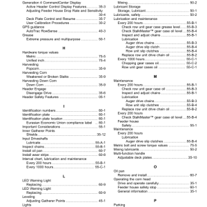 John Deere CR 6, CR 8, CR 12, CR 16, CR 18 Rigid Corn Heads (835001-) (North American) Operator's Manual (OMDXE14059) - Image 3