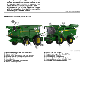 John Deere S7 600, S7 700, S7 800, S7 900 Combines (160100-) (South America) Operator's Manual (OMDXE14355) - Image 4