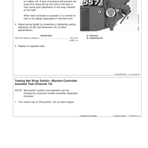 John Deere 457 (152001-) , 457 Silage Special (153001-), 557 (152501-) Round Balers Operator's Manual (OME126850) - Image 3