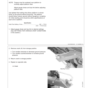 John Deere 946, 956 Center Pivot Rotary Mower Conditioners (000001-310000) Operator's Manual (OME126908) - Image 3