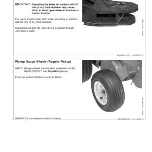 John Deere 457, 457 Silage Special, 557 Round Balers (201001-) Operator's Manual (OME130313) - Image 3