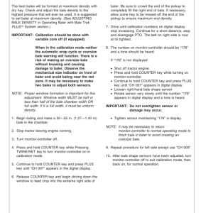 John Deere 457, 457S, 557 Round Balers (320001-) Operator's Manual (OME131357) - Image 4