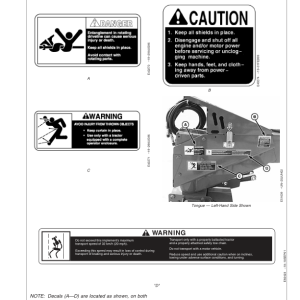 John Deere 946, 956 Center Pivot Rotary Mower Conditioners (310001-349999) Operator's Manual (OME131742) - Image 3