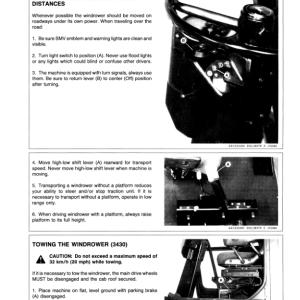 John Deere 3430, 3830 Self-Propelled Windrowers ( - 740000) Operator's Manual (OME75061) - Image 3