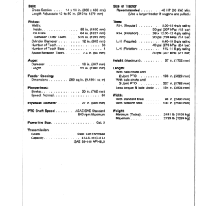 John Deere 327, 337 Series Balers Operator's Manual (OME76107) - Image 2