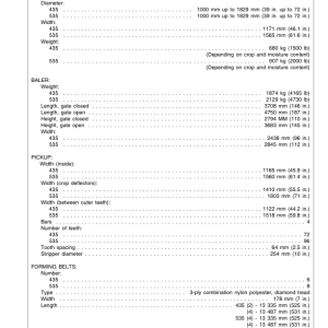 John Deere 435, 535 Round Balers (- 915000) Operator's Manual (OME79133) - Image 3