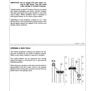 John Deere 1525 Mower Conditioner Operator's Manual (OME79598) - Image 3