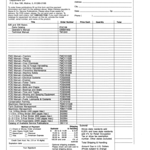 John Deere 328, 338 Balers (-943001) Operator's Manual (OME81602) - Image 2