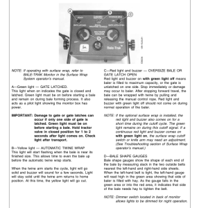 John Deere 435, 535 Round Balers (OM for Surface Wrap System sold separate) (See OME87620 for information on Surface Wrap) Operator's Manual (OME82417) - Image 3