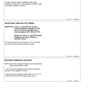 John Deere 1600 Mower Conditioner (840001-) Operator's Manual (OME82444) - Image 3