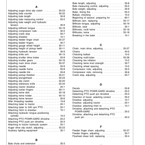 John Deere 468 Baler Operator's Manual (OME87181) - Image 3