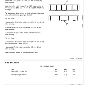 John Deere 335, 375 Round Baler Operator's Manual (OME87608) - Image 3