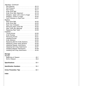 John Deere 890 Auger Platform with Hay Conditioner Operator's Manual (OME87945) - Image 3