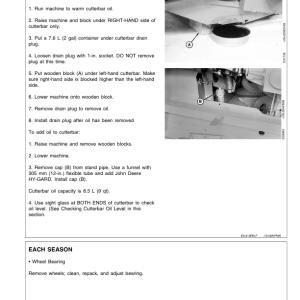 John Deere 910 Rotary Roll Mower Conditioner (113001-) Operator's Manual (OME92531) - Image 3