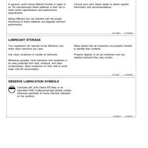 John Deere 925 (124501-), 935 (126001-) Rotary Impeller Mower Conditioners Operator's Manual (OME92546) - Image 3