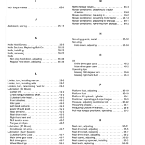 John Deere 710, 720 Mower Conditioners Operator's Manual (OME95633) - Image 3