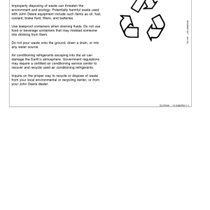 John Deere 4890 Self-Propelled Windrower Operator's Manual (OME98055) - Image 3