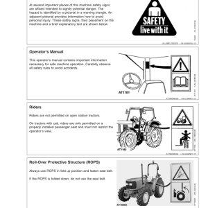 John Deere 5215, 5315, 5415, 5515 & 5515 HighCrop Tractors Operator's Manual (OMER360217) - Image 4