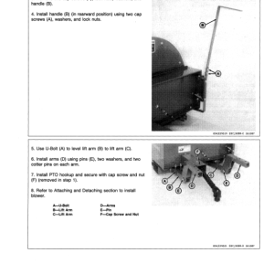 John Deere 30 & 230 Golf & Turf Blower Operator's Manual (OMET13396) - Image 2